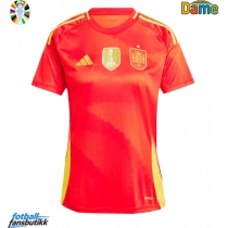 Spania Hjemmedrakt Dame EM 2024 Kortermet